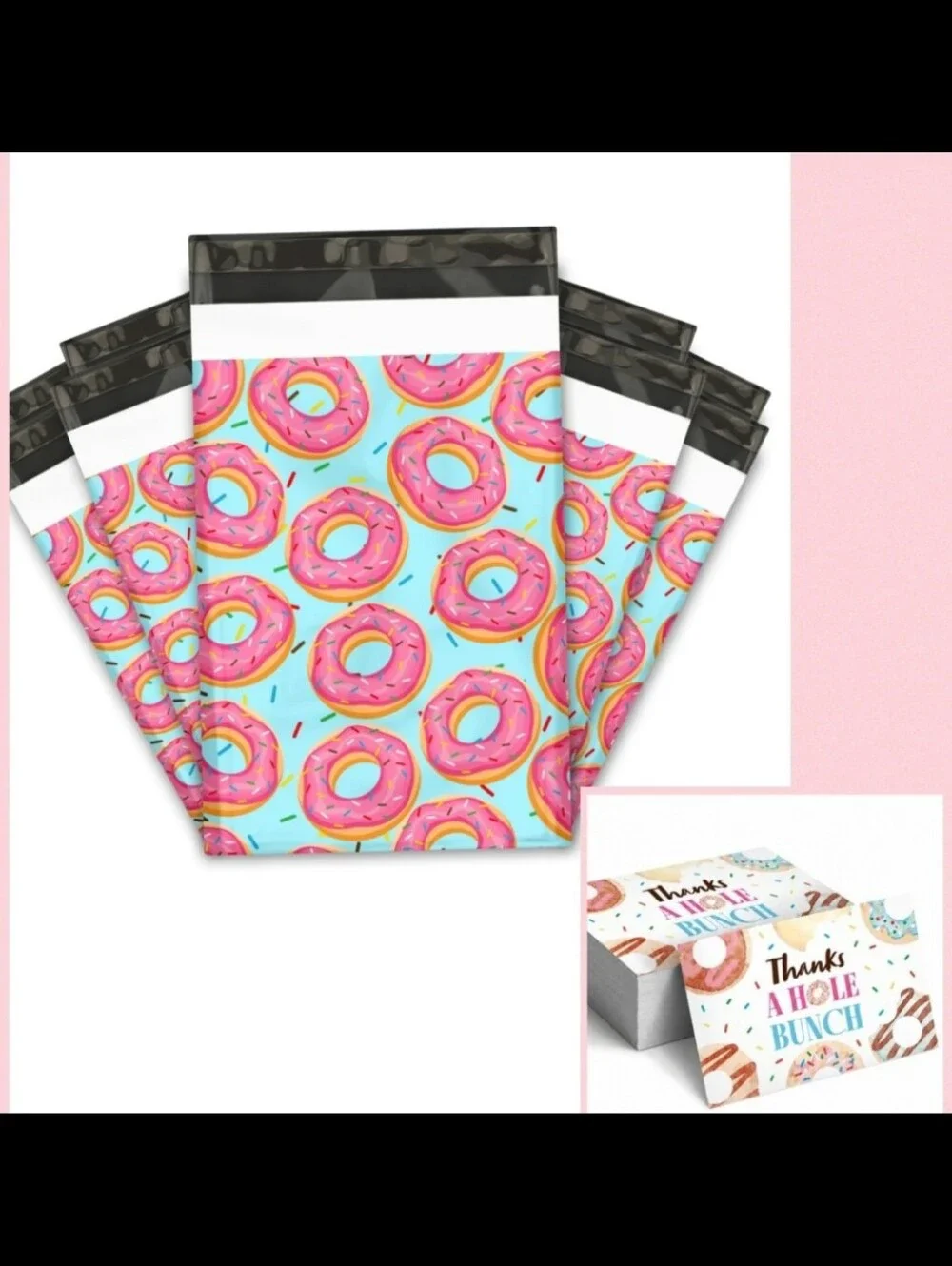 (25) 6x9 POLY MAILERS + (25) CARDS ~ BUNDLE